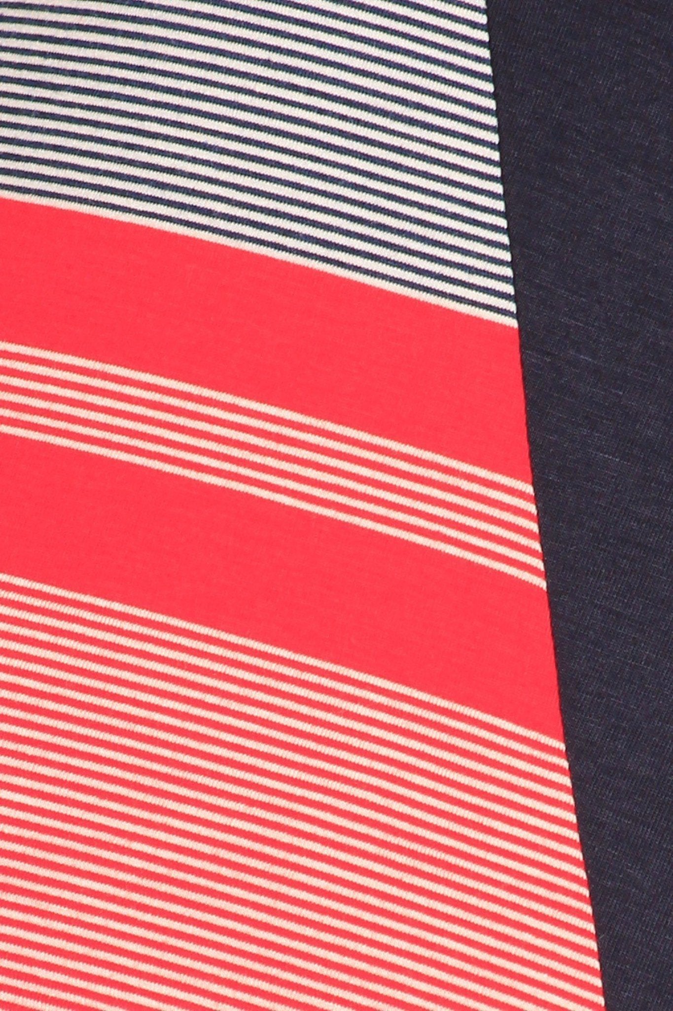 Striped Jersey Maternity Dress