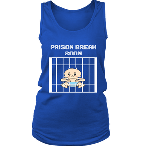 Prison Break Pregnancy Tank Light Print