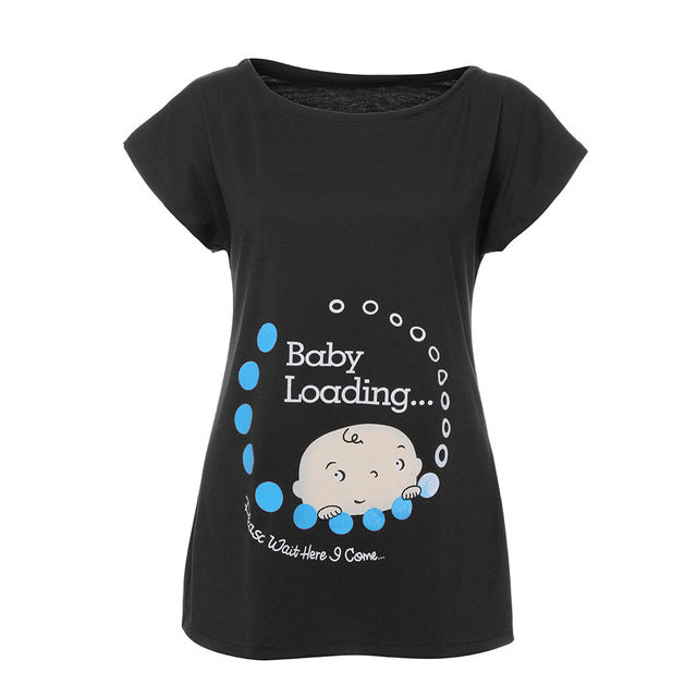 Peeking Baby Maternity Tee