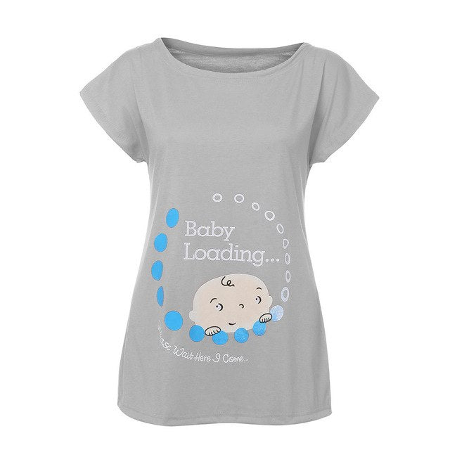 Peeking Baby Maternity Tee