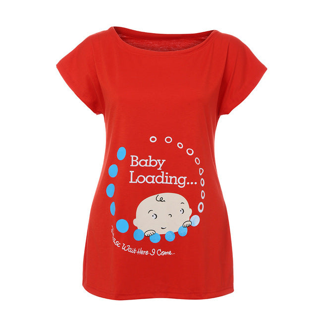 Peeking Baby Maternity Tee