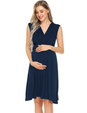 Casual Maternity Nursing Nightdress