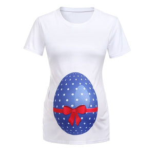 Maternity Egg T-shirt perfect for Easter