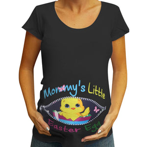 Maternity Short Sleeve Easter Tee